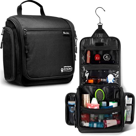 travel toiletry bag with hanger